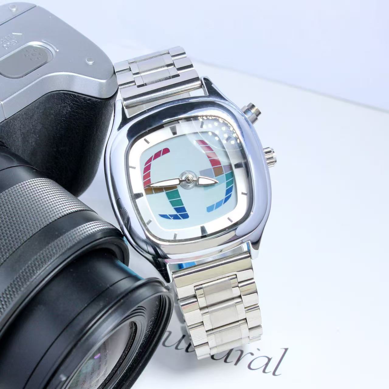 Vintage Digital Watch - Orologio da Uomo Stile Retrò Millennium,