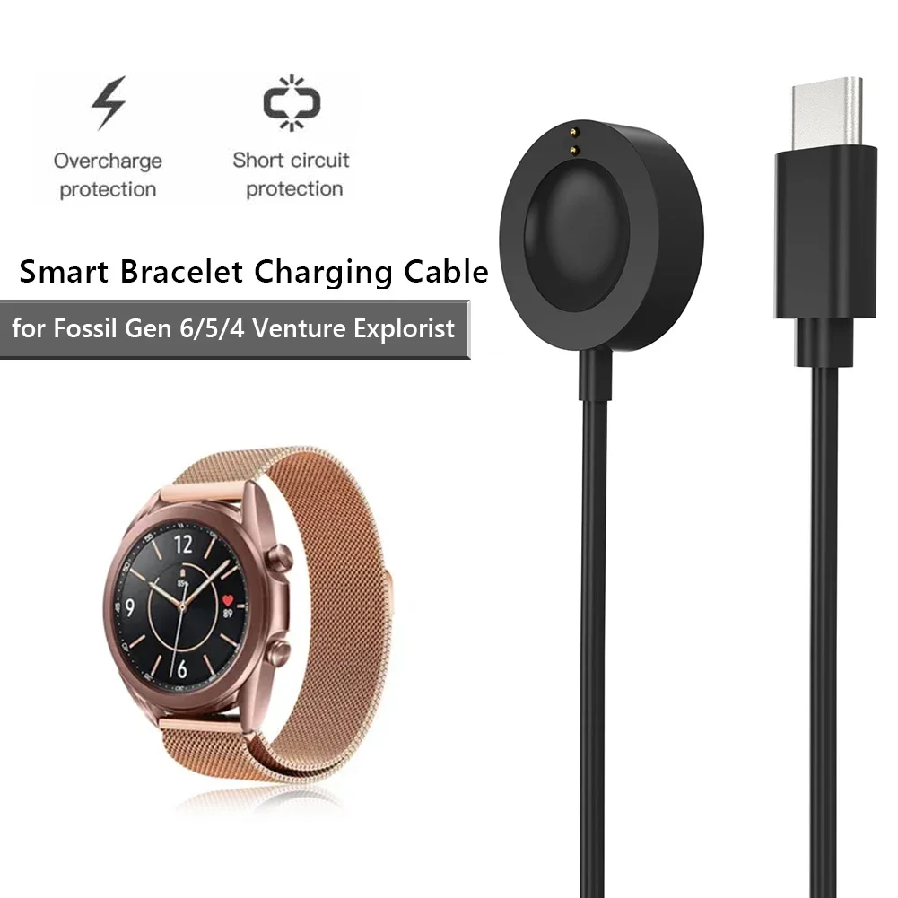 Fossil Watches Smartwatch Charger - Dock di ricarica magnetico USB tipo