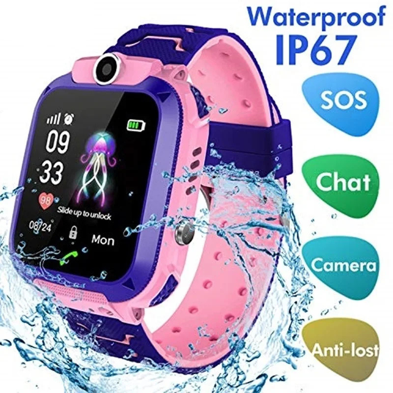 Smartwatch Watches Digital - 2G Bambini Smart Watch SOS Chiamata