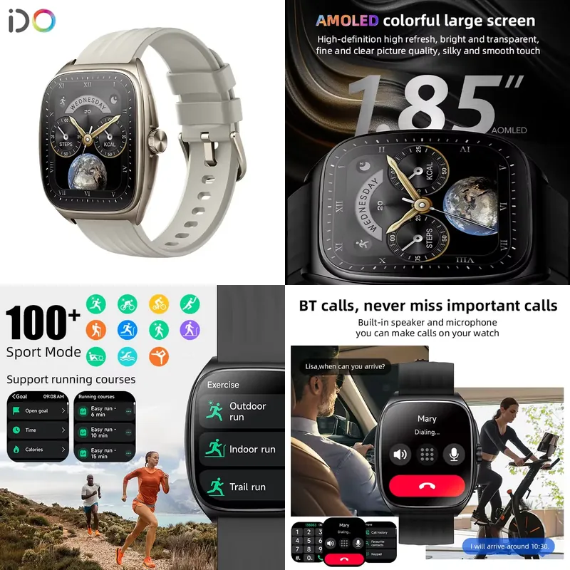 Watch Smart Smartwatch - Orologio Smart da Uomo alla Moda