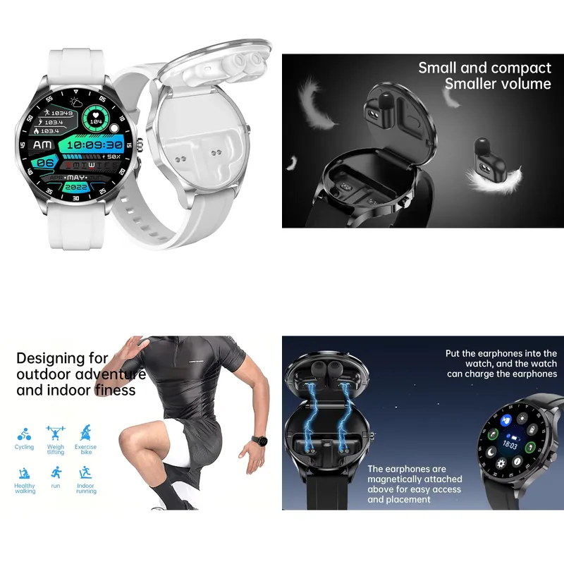 Watch Smart Smartwatch - Smartwatch OEM Amoled 1.43'' con auricolari