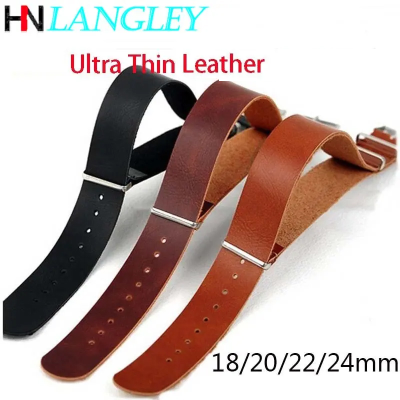 Nato Strap Nylon - Cinturino per cinturino in pelle Ultra