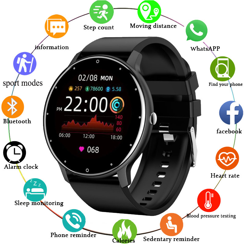Watch Iwo - NUOVO ZL02 Smartwatch da Uomo con