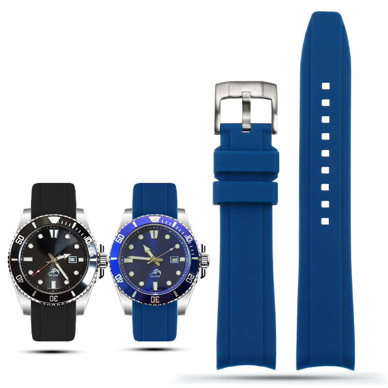 Nato Strap Nylon - 20mm 22mm cinturino in gomma con