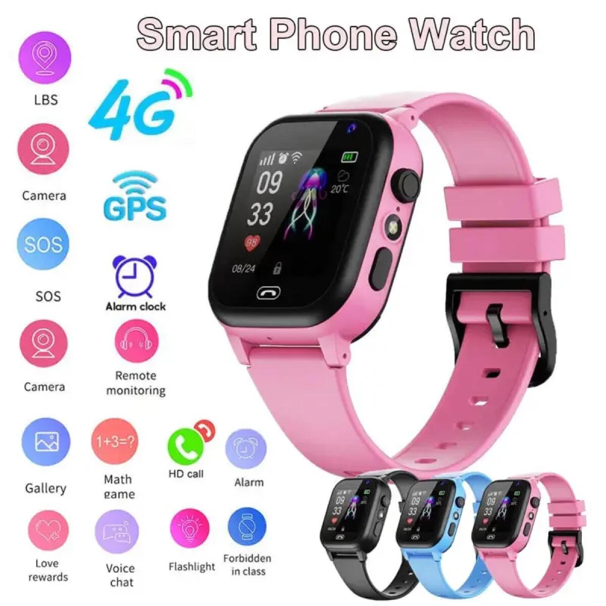 Watch Display Pillow - Smart Watch per bambini 4G multifunzionale