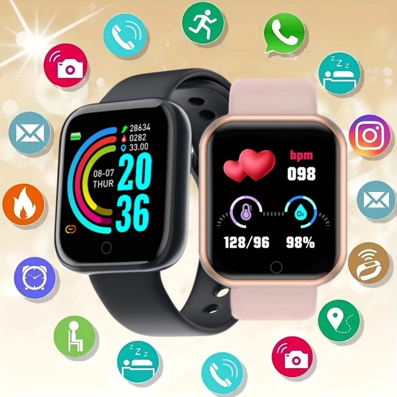 Smartwatch Watches Digital - Smart Watch messaggio ricorda controllo musicale