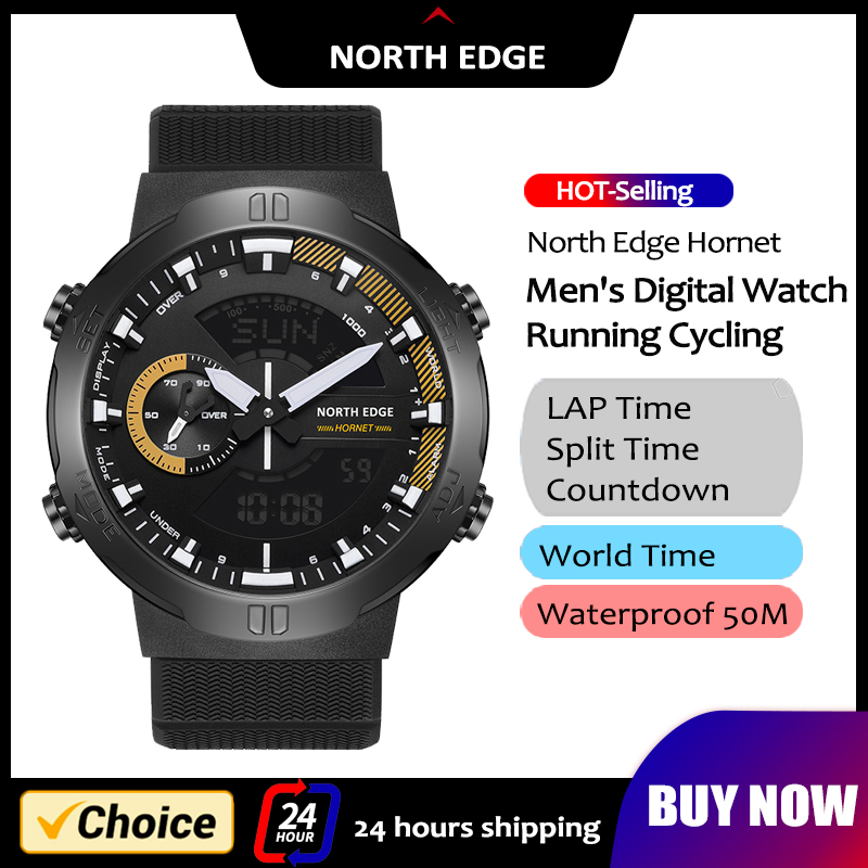 Smartwatch Army Watches For Men - NORTH EDGE Orologio intelligente da uomo