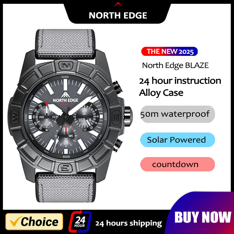 Smartwatch Army Watches For Men - NORTH EDGE 2025 BLAZE Orologio al
