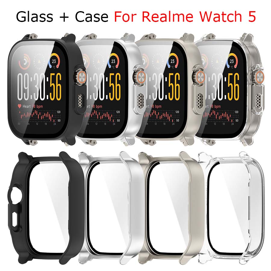 Watch S Realme - PC rigido + custodia in vetro