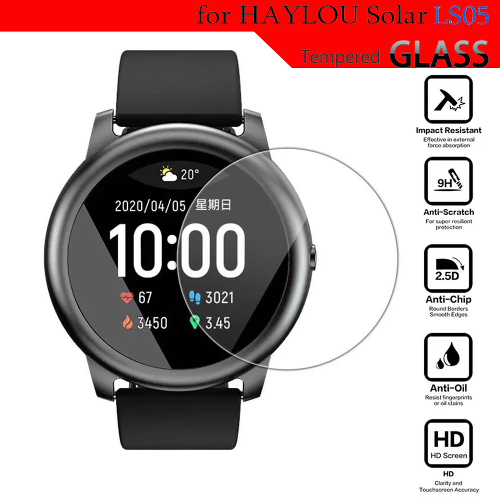 Smart Watch Screen Protector - Vetro temperato per HayLou Solar LS05