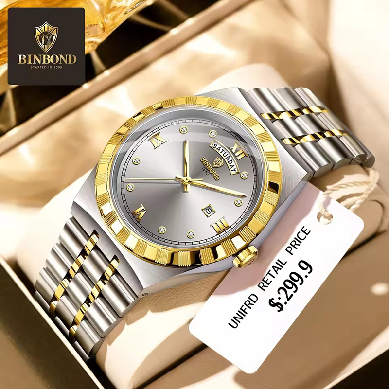Smartwatch Trending Watches For Men - BINBOND Orologio da uomo Tendenza moda