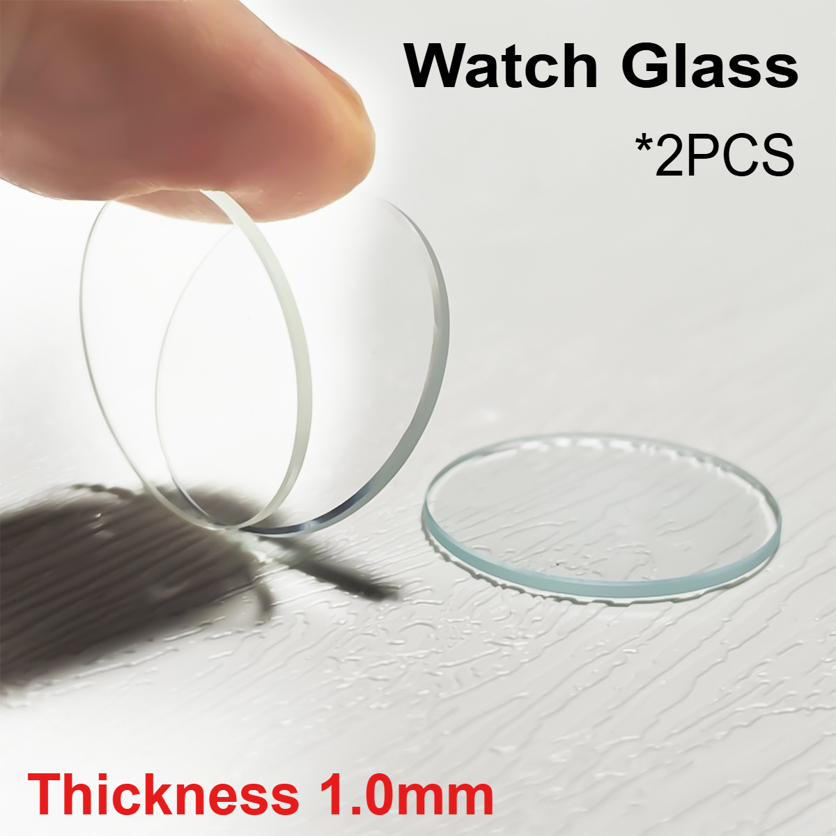 Smart Watch Screen Protector - 2 Pezzi di Vetro Minerale Trasparente