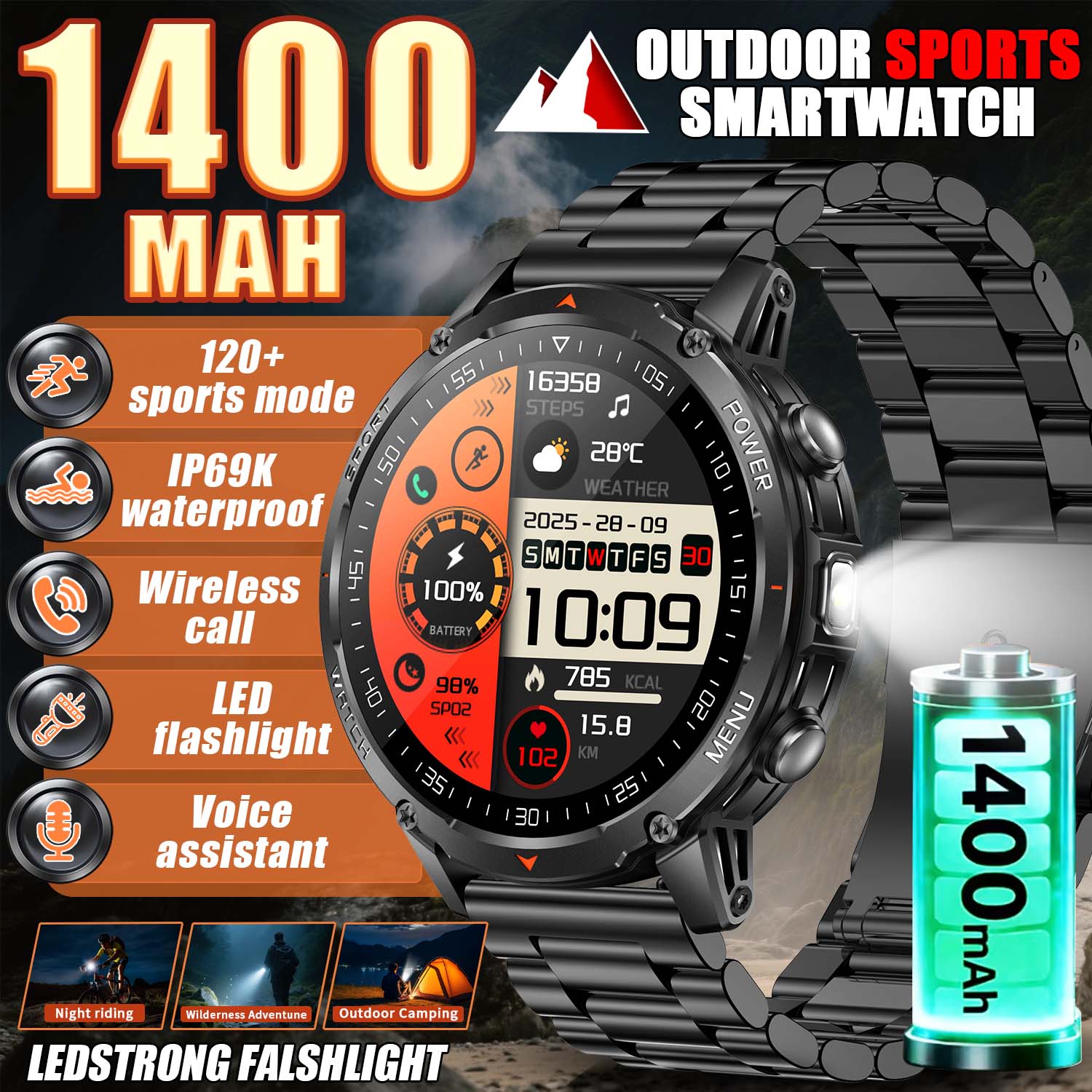Smartwatch Trending Watches For Women - Nuovo Smartwatch Militare 2026 per Uomo,