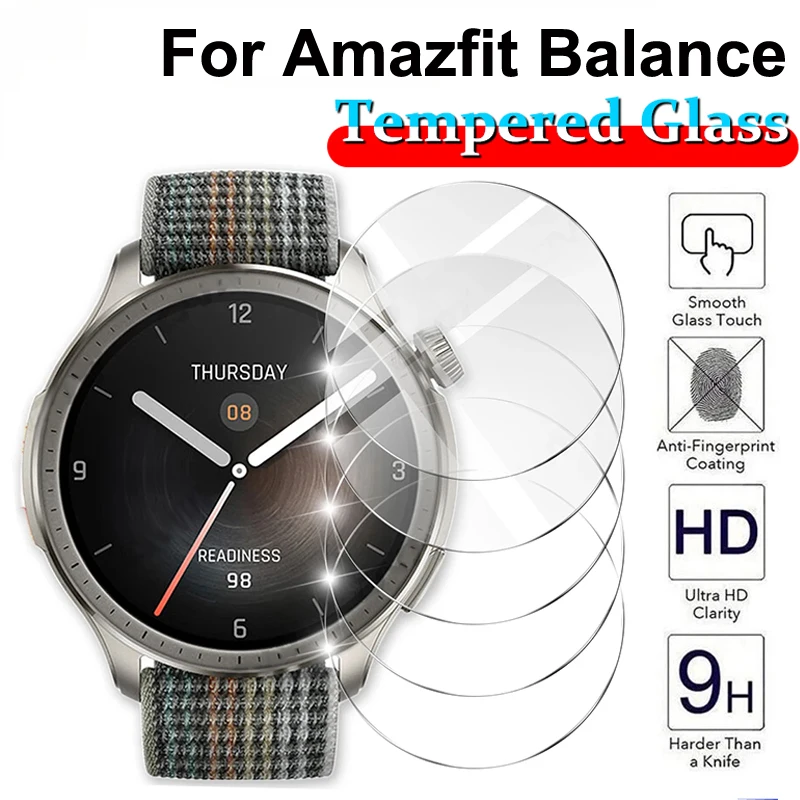 Smart Watch Screen Protector - Pellicola salvaschermo per Amazfit Balance, vetro