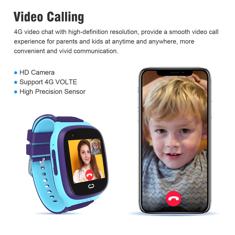 Smartwatch Watches For Kid Boy With Gps - Orologio da telefono Android 4G GPS