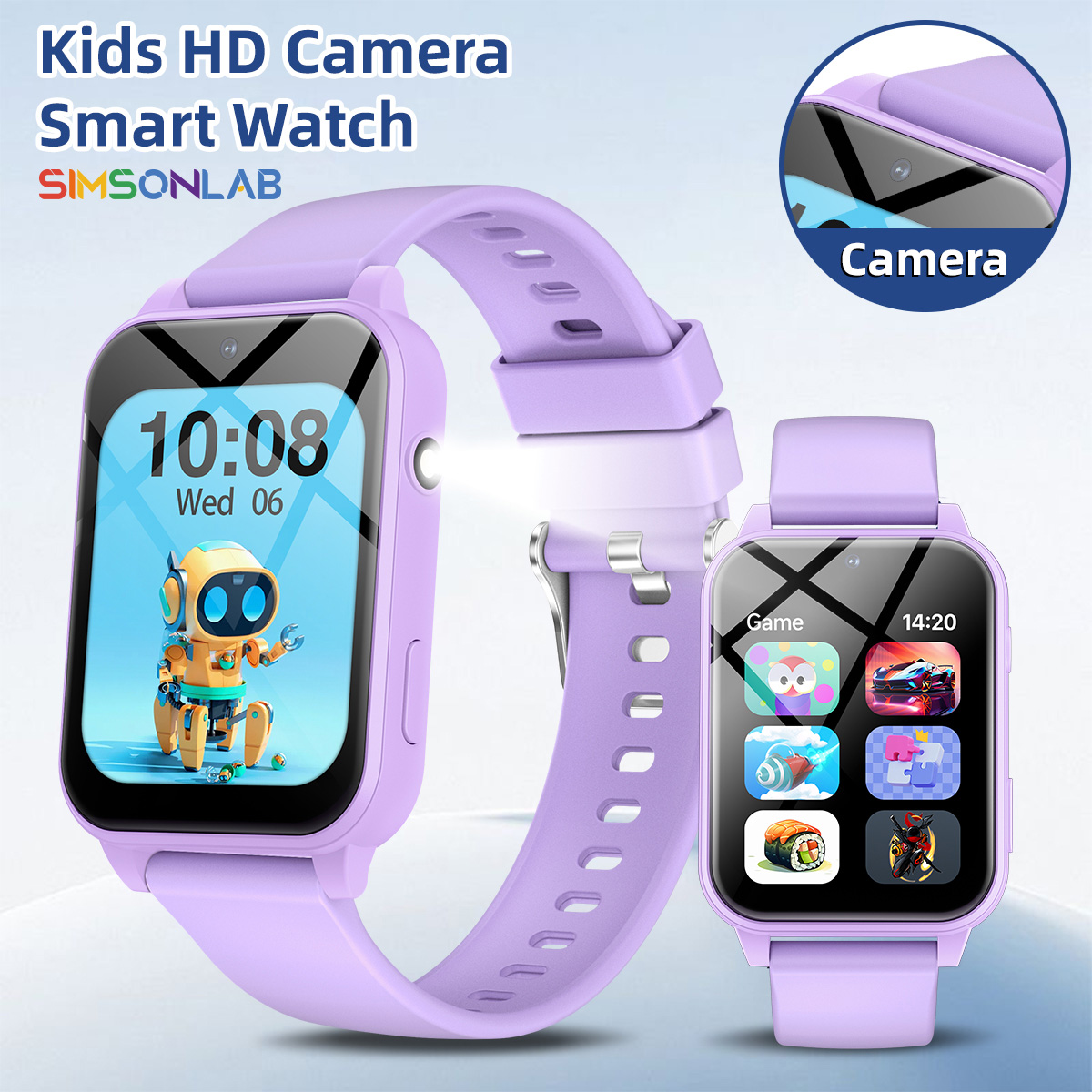 Smartwatch Watches For Kid Boy With Alarm - Nuovo Smartwatch per Bambini 2026 Multifunzione