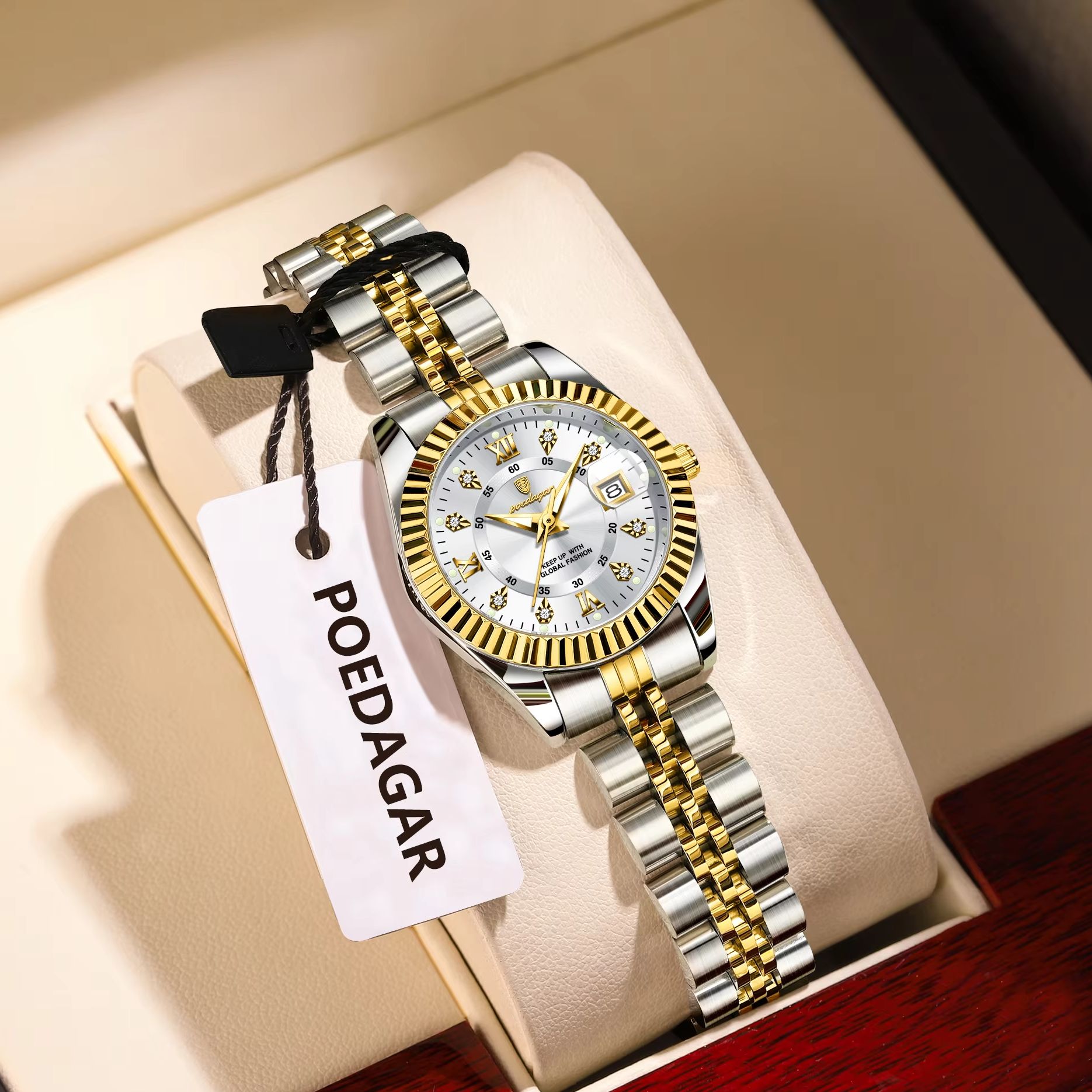 Waterproof Diving Watch - POEDAGAR Orologio da polso da donna