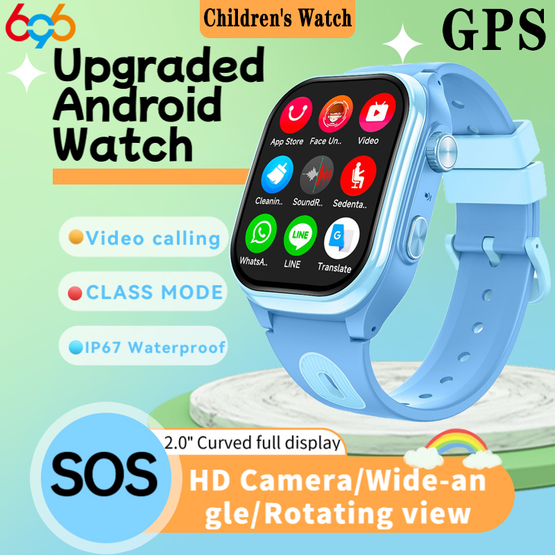 Smartwatch Watches For Kid Boy With Gps - Smartwatch 4G per Bambini 2+16G con