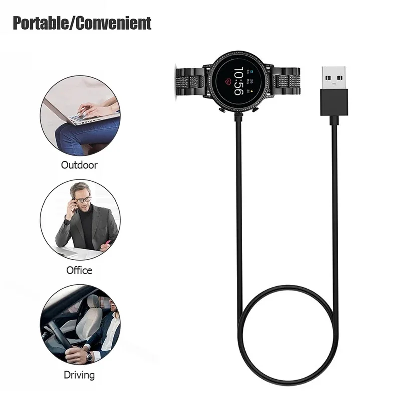 Fossil Watches Smartwatch Charger - Dock di ricarica rapido magnetico USB