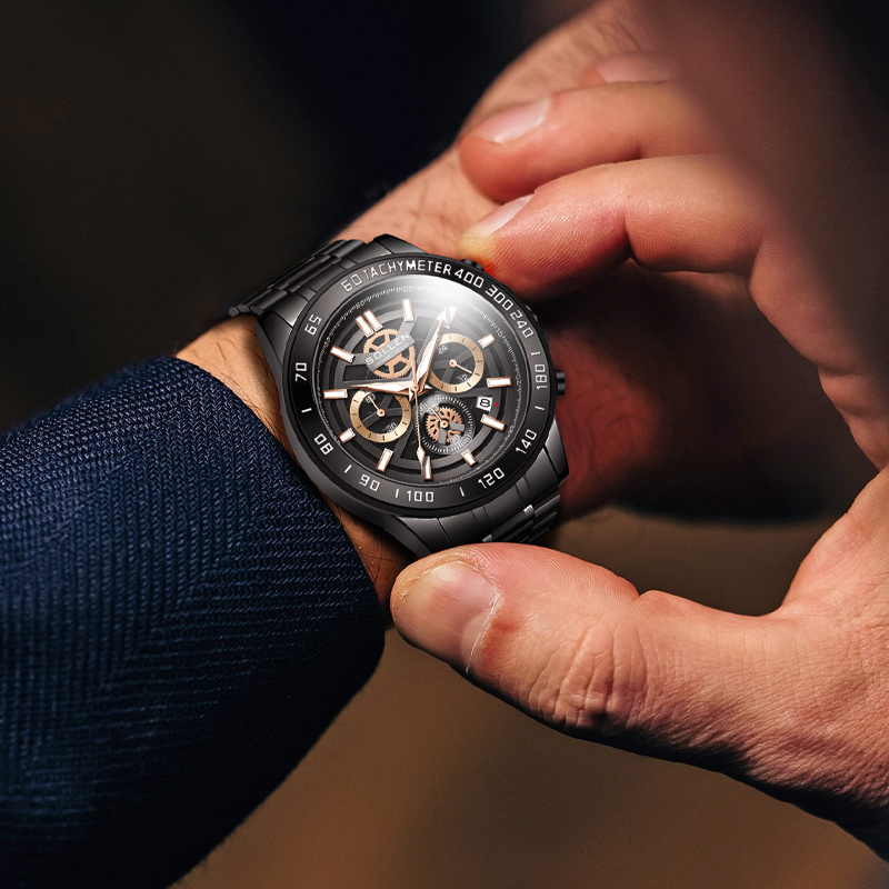 Analog Quartz Watch - Orologi da uomo, orologio casual al