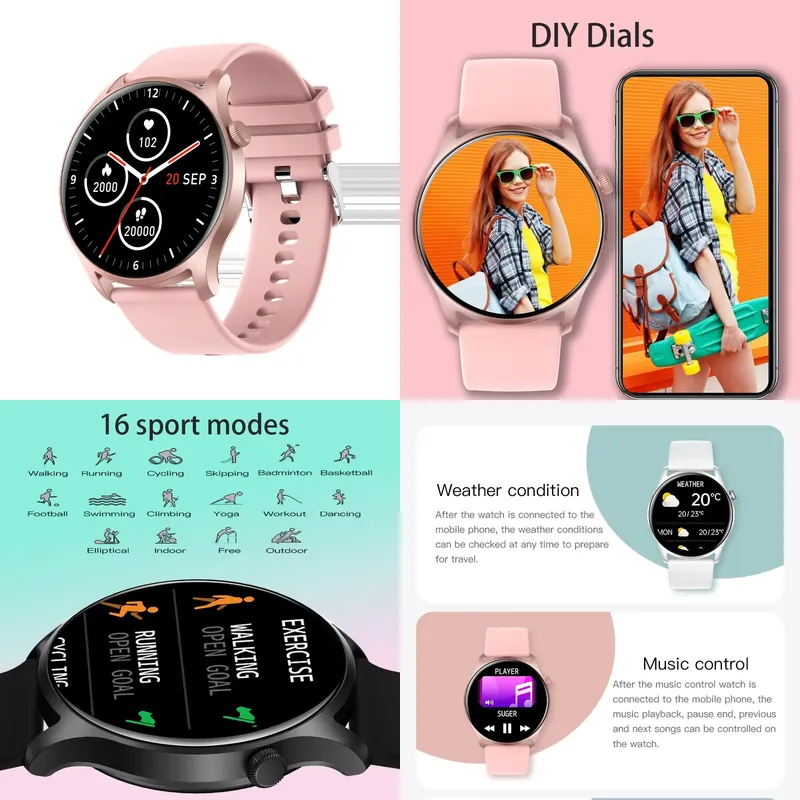 Watch Smart Smartwatch - SENBONO MAX8 Smartwatch per Uomo e