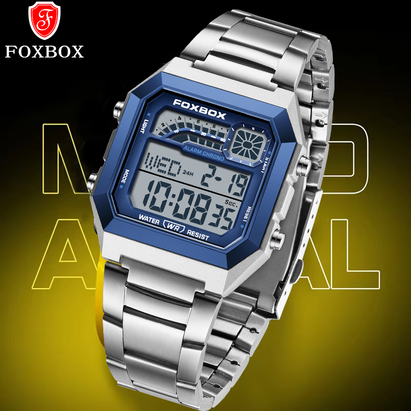 Analog Quartz Watch - FOXBOX Orologio Digitale di Lusso da