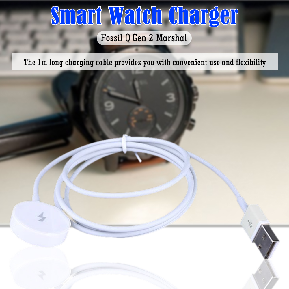 Fossil Watches Smartwatch Charger - Caricabatterie Magnetico per Smartwatch da 1m