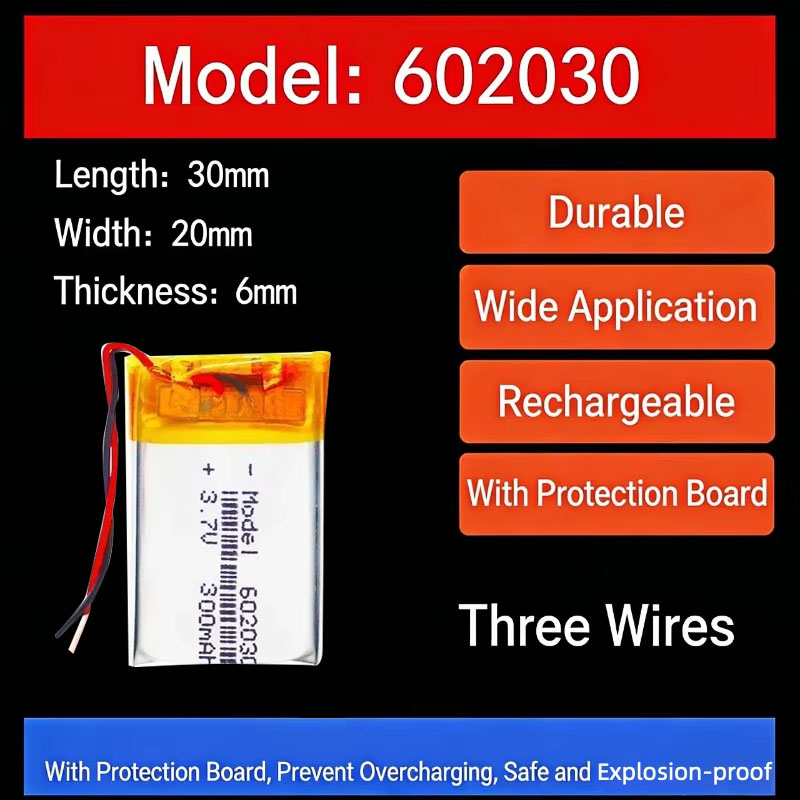 Batteria al Litio 3.7V 300mAh  - Watch Smart Smartwatch recensione e prezzo