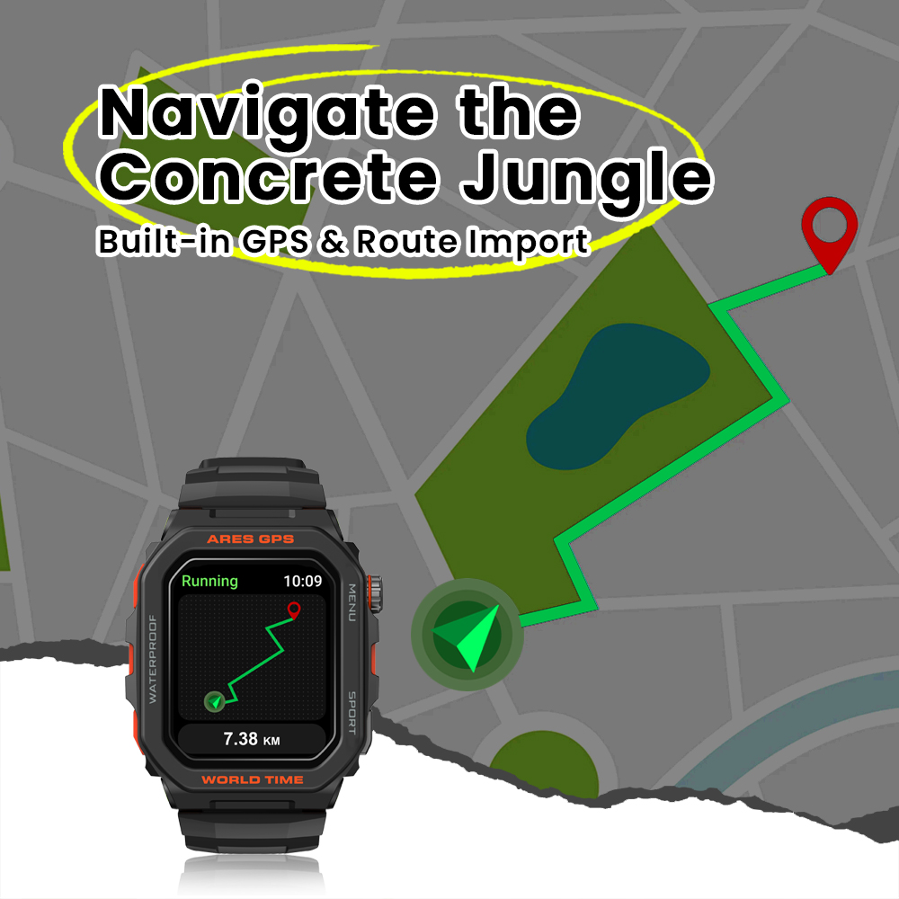 Nuovo Zeblaze Ares GPS Smart W - Watch Iwo recensione e prezzo