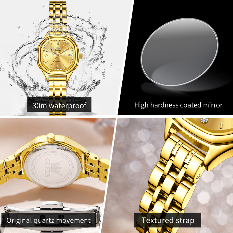 OLEVS 5888 Orologi da donna Or - Ladies Fashion Watch recensione e prezzo
