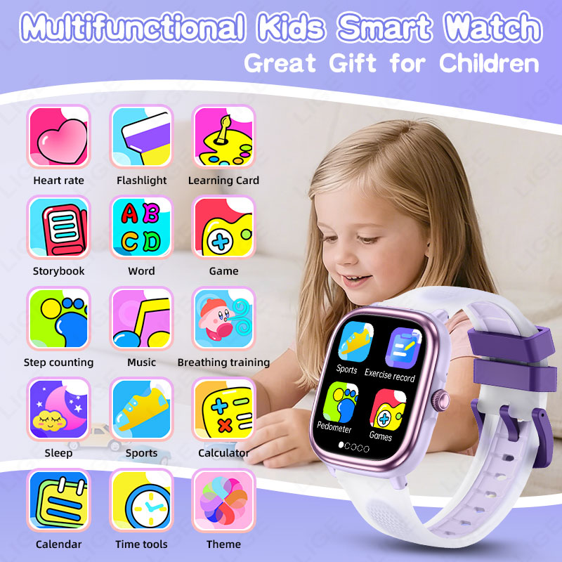 LIGE Smartwatch per Bambini 1. - Smartwatch Watches For Kid Boy With Alarm recensione e prezzo
