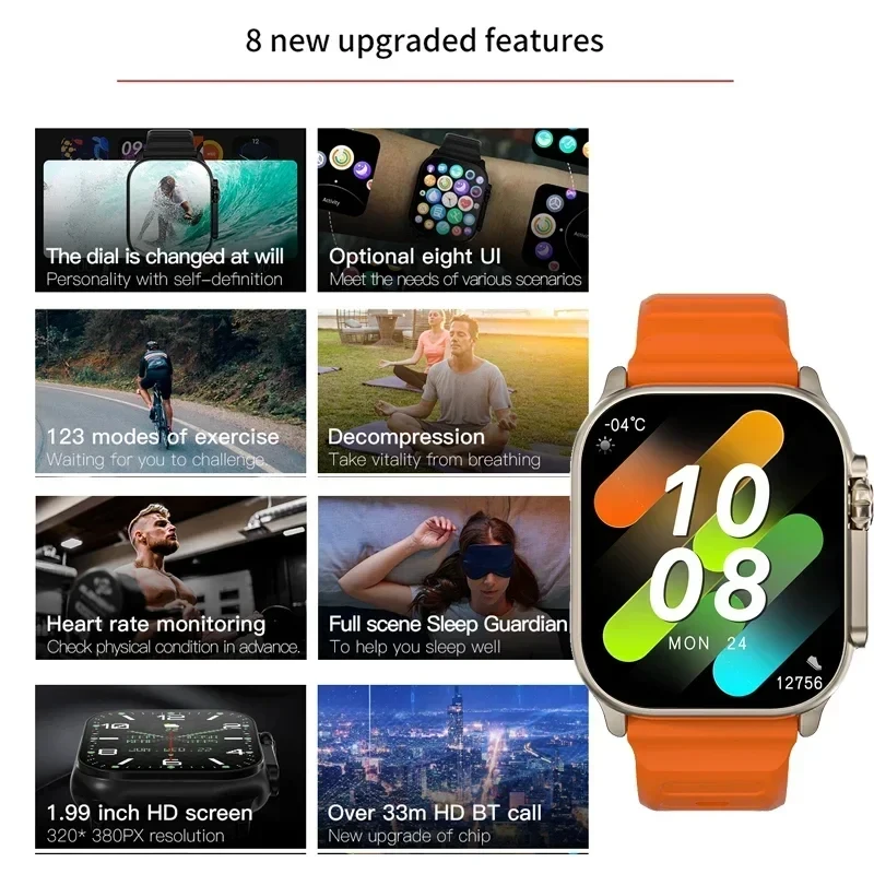 Nuovo Smartwatch Uomo 49mm Ser - Watch Iwo recensione e prezzo