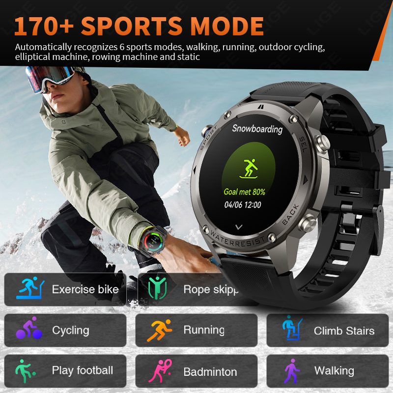 Nuovo Smartwatch GPS Ultra Mil - Watch Smart Smartwatch recensione e prezzo