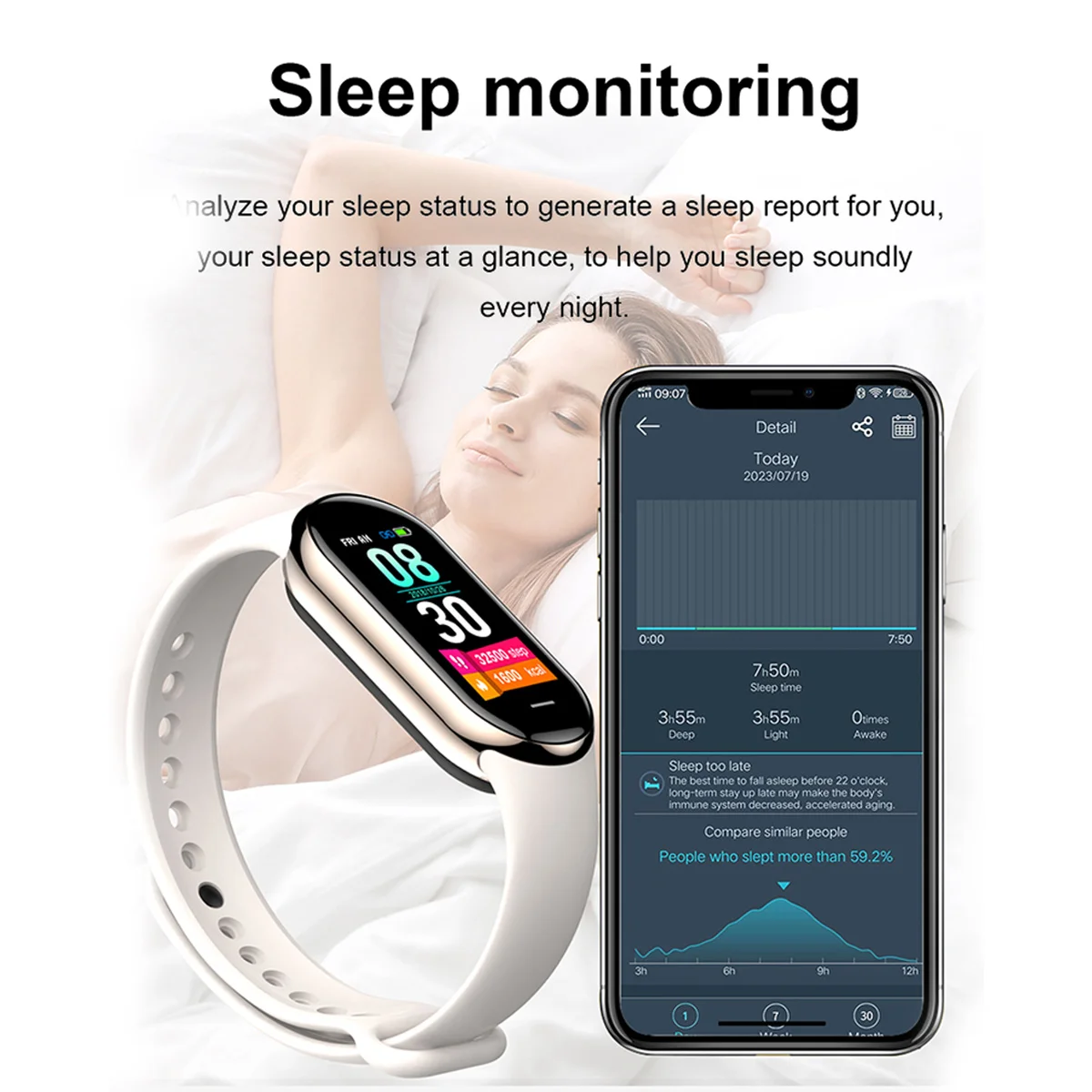 2025 Trend M8 Band Smart Uomo  - Smartwatch Trending Watches For Women recensione e prezzo
