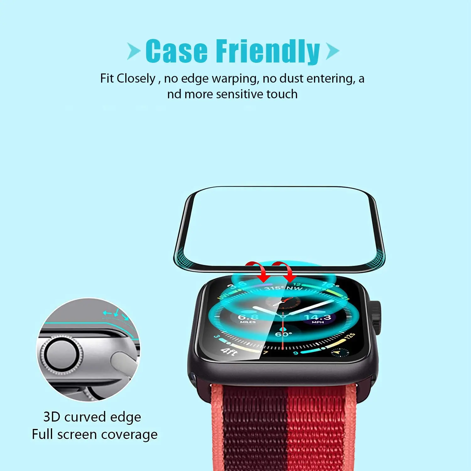 Pellicola Protettiva 3D in Vet - Smart Watch Screen Protector recensione e prezzo