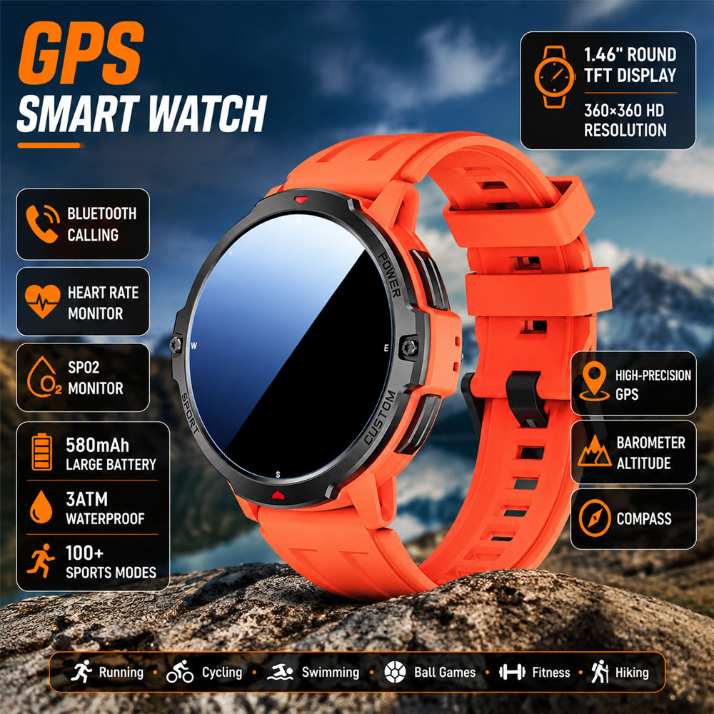 NUOVO Smartwatch GPS Militare  - Smartwatch Timex Watches For Women recensione e prezzo