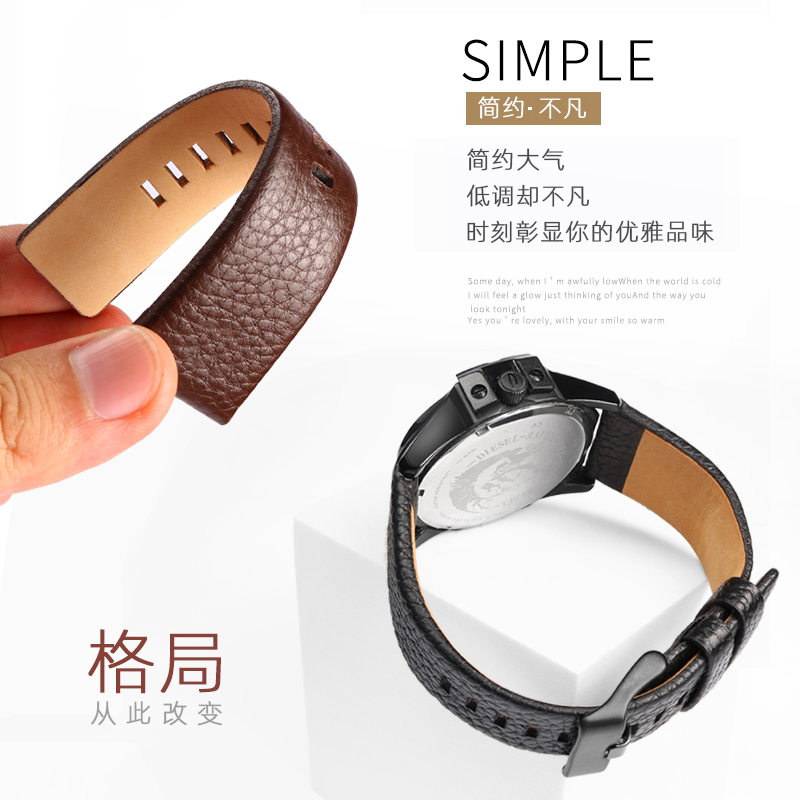 Cinturino in pelle di vacchett - Diesel Watches Smartwatch recensione e prezzo