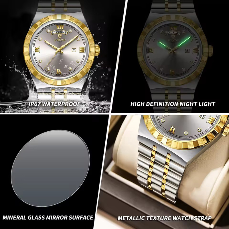 BINBOND Orologio da uomo Tende - Smartwatch Trending Watches For Men recensione e prezzo