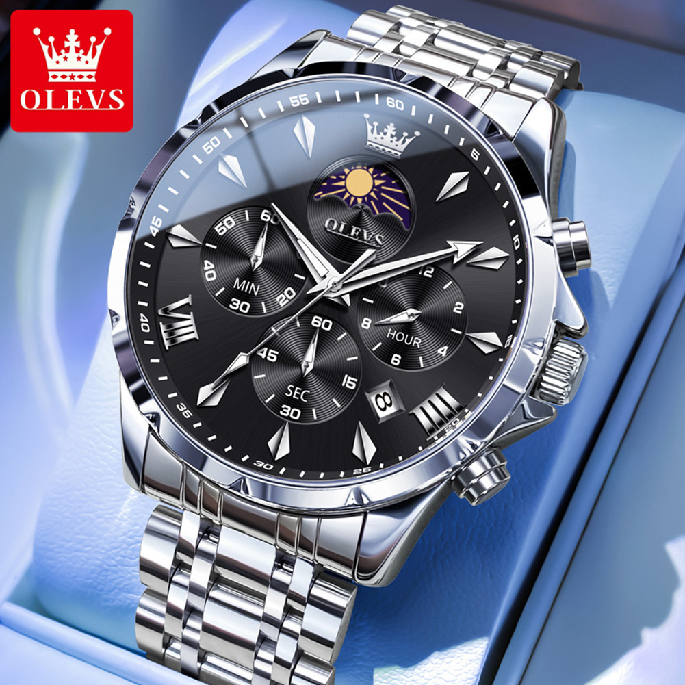 OLEVS 3653 Orologio da Uomo co - Smartwatch Watches For Men Brands recensione e prezzo
