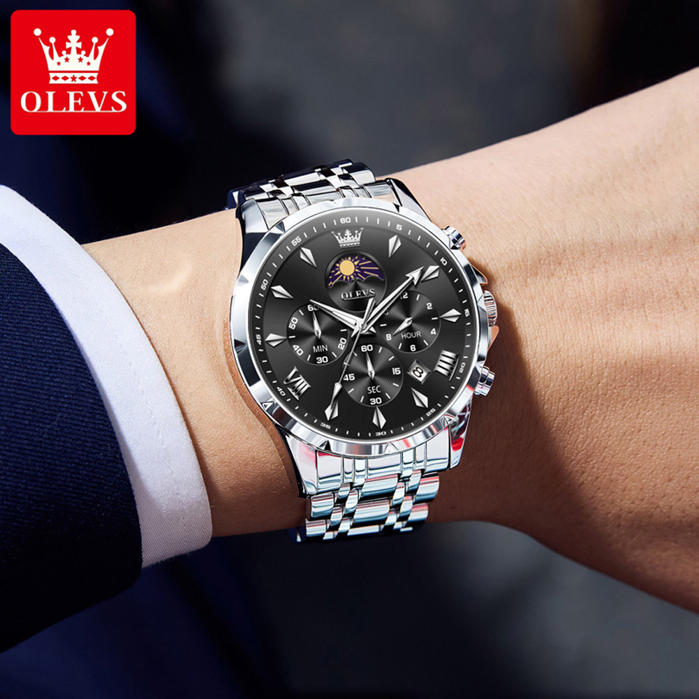 OLEVS 3653 Orologio da Uomo co - Smartwatch Watches For Men Brands recensione e prezzo
