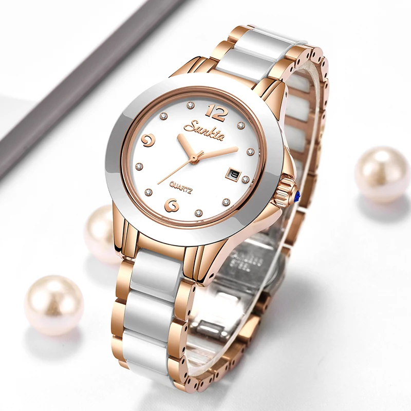 Sunkta moda casual orologio da - Ladies Fashion Watch recensione e prezzo