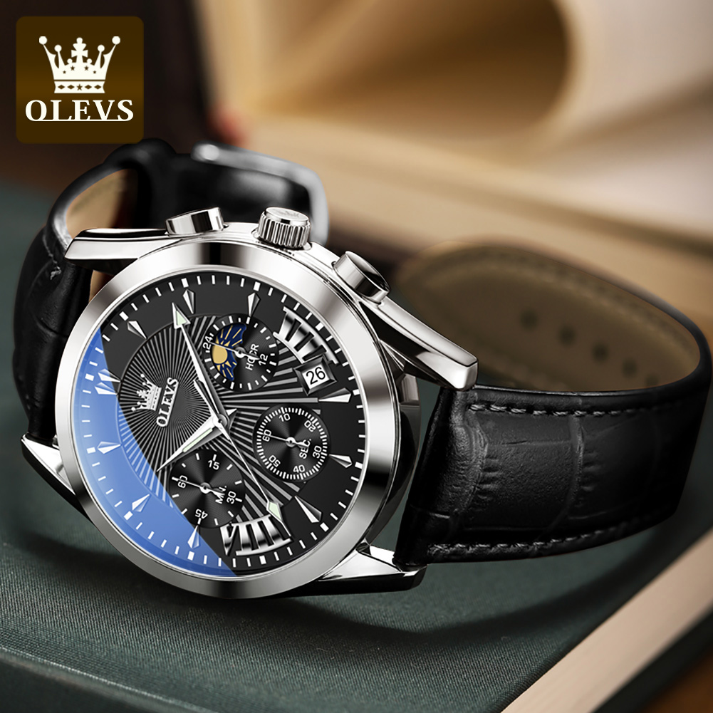 OLEVS orologi da uomo moda cas - Analog Quartz Watch recensione e prezzo
