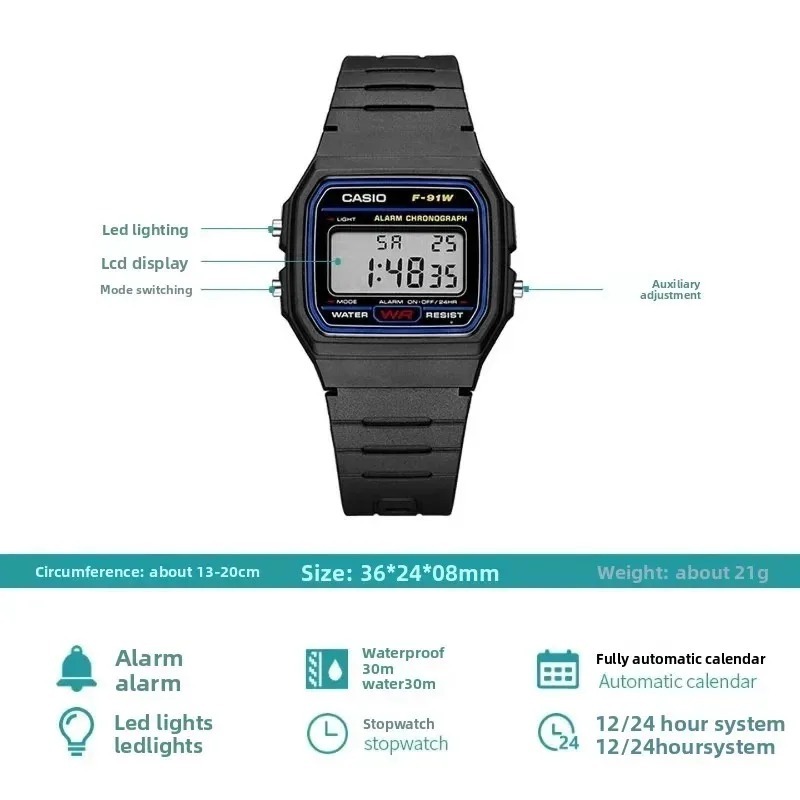 Casio F-91W-1 Orologio da Pols - Watch Display Pillow recensione e prezzo