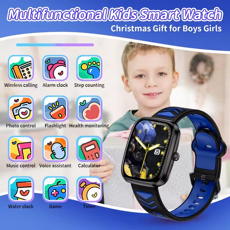 Bambini Ragazzi Ragazze Presen - Smartwatch Watches For Kid Boy With Alarm recensione e prezzo