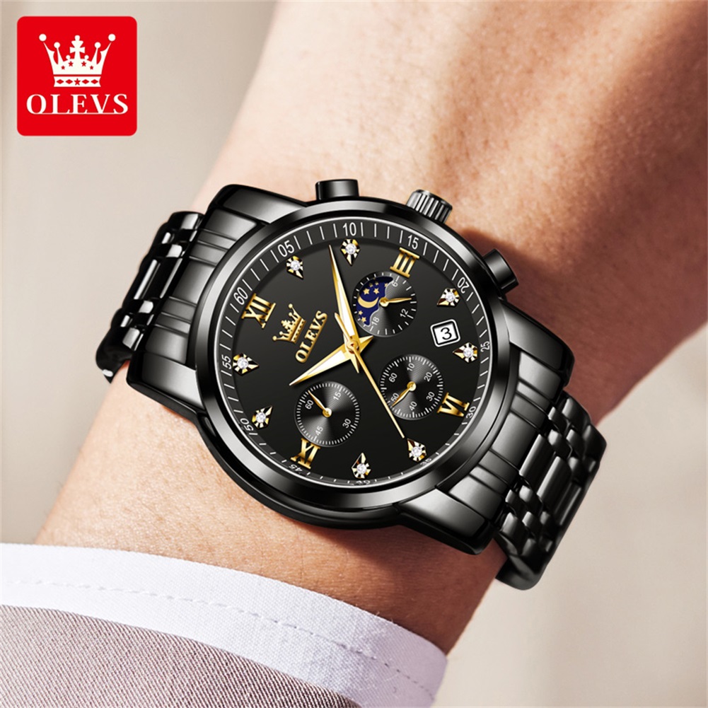 OLEVS Orologi da uomo popolari - Analog Quartz Watch recensione e prezzo