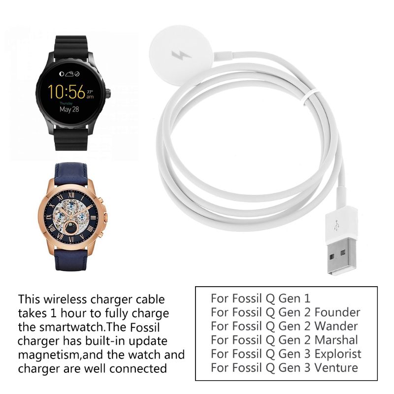 Adattatore USB per caricabatte - Fossil Watches Smartwatch Charger recensione e prezzo