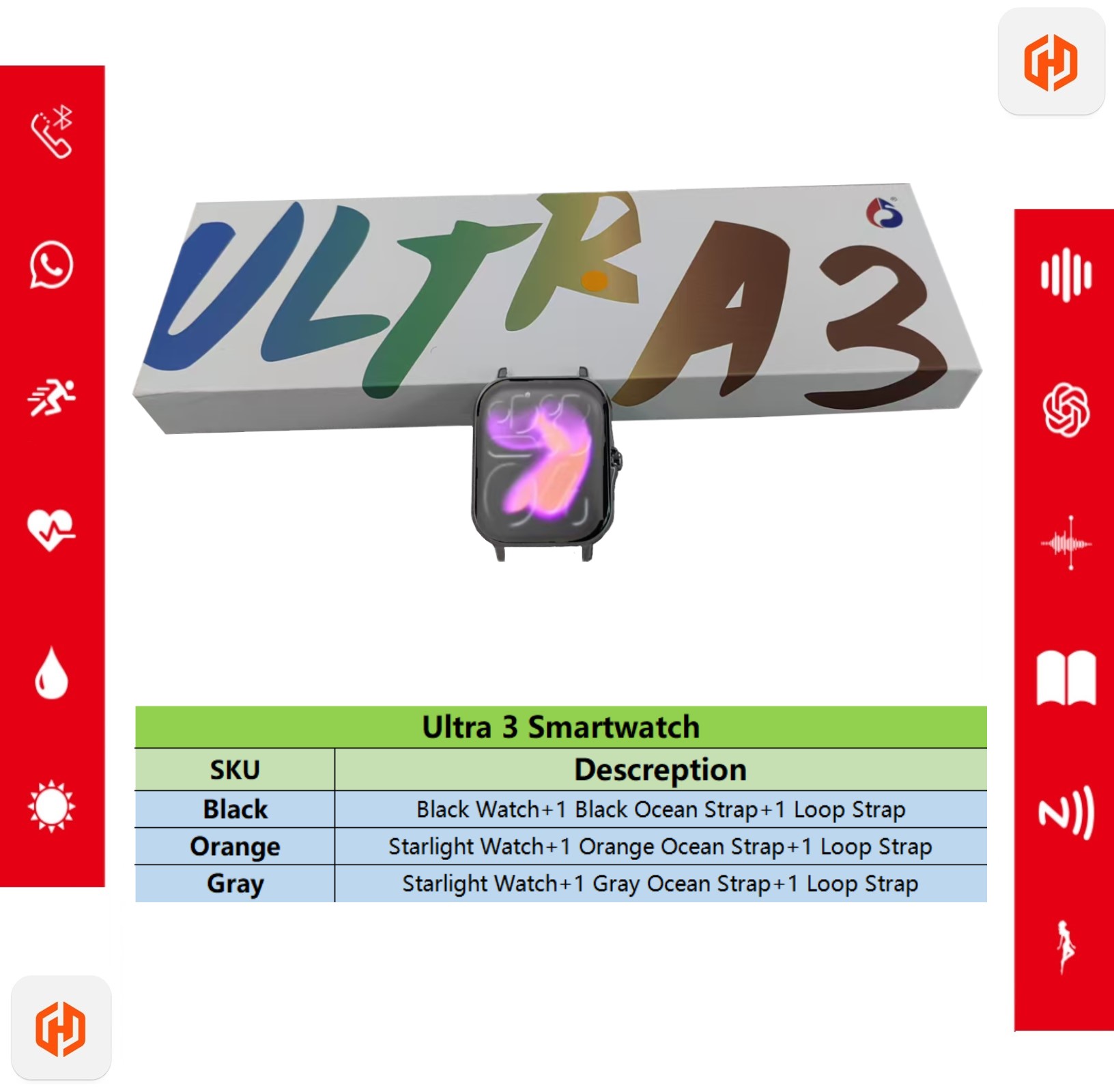 Smartwatch Choice Watch Ultra3 - Watch Iwo recensione e prezzo