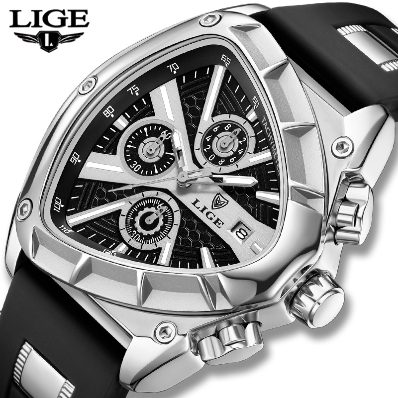 LIGE Orologio da uomo alla mod - Smartwatch Army Watches For Men recensione e prezzo
