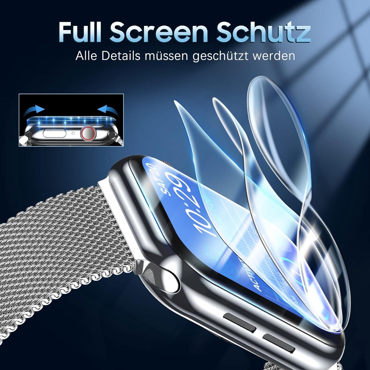 Pellicola idrogel da 5 pezzi p - Smart Watch Screen Protector recensione e prezzo