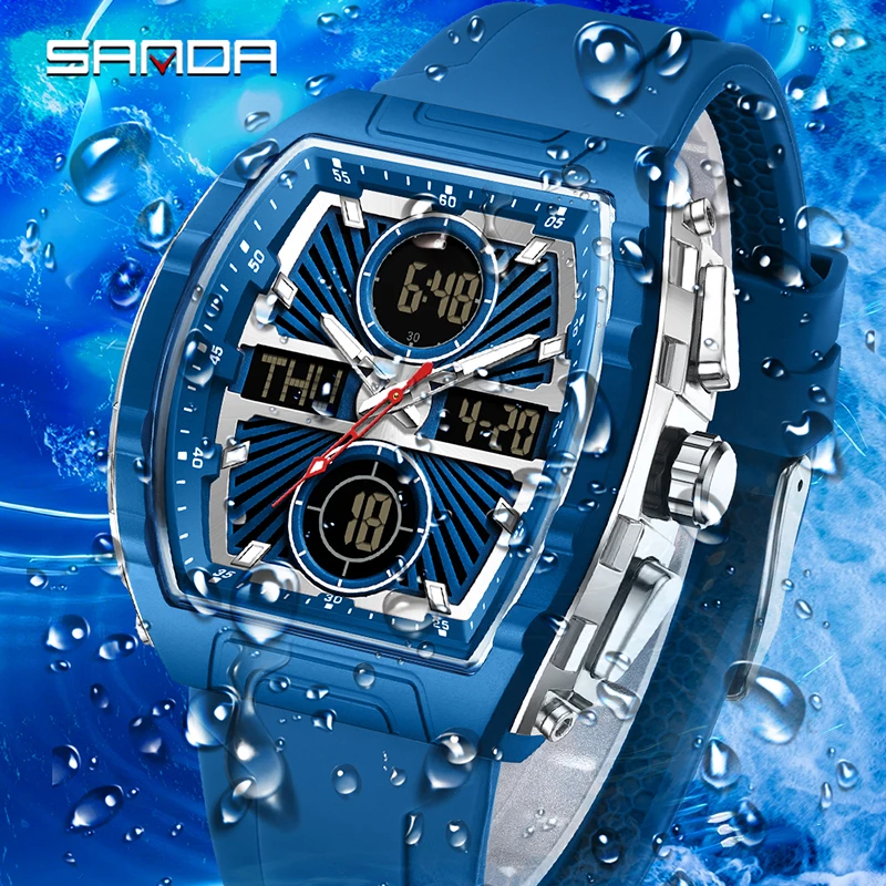 SANDA New Fashion Trend Orolog - Smartwatch Trending Watches For Men recensione e prezzo